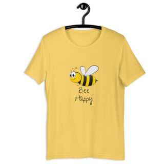 Bee Happy - Unisex t-shirt